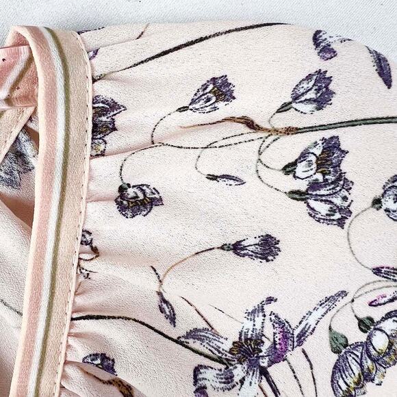 Max Studio Floral Blouse Size Medium - Picture 10 of 11